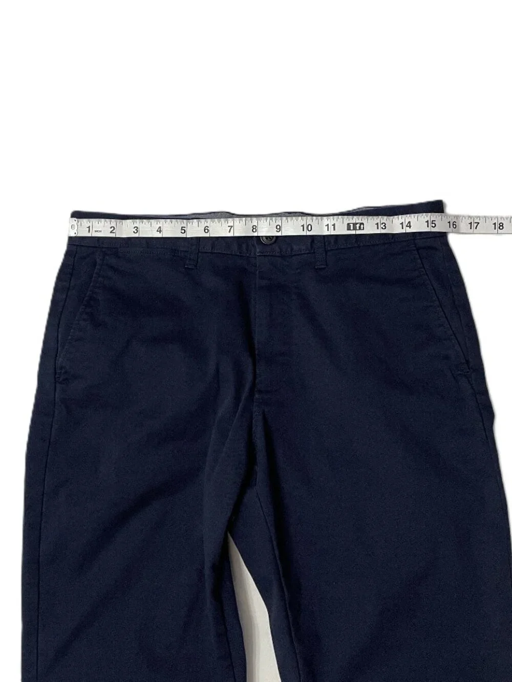 J Crew 770 Straight Pants Men 30x30 * Navy Blue Chinos Cotton Stretch AR886